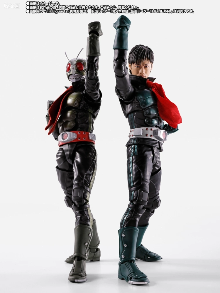 SHF 真骨雕假面骑士系列 假面骑士2号/一文字隼人 (假面骑士THE NEXT) - 图片