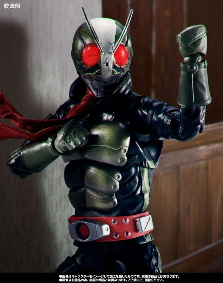 SHF 真骨雕假面骑士系列 假面骑士2号/一文字隼人 (假面骑士THE NEXT) - 图片