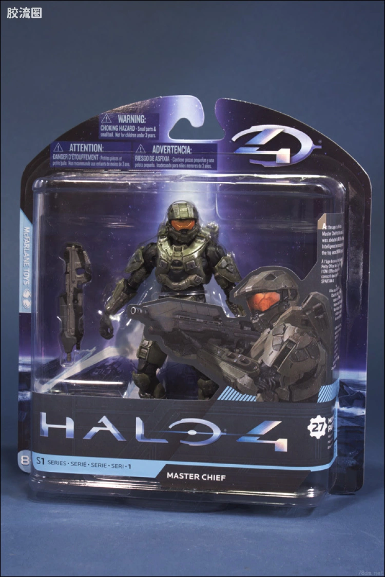 麦克法兰游戏与动画系列 HALO 4 SERIES 1 MASTER CHIEF