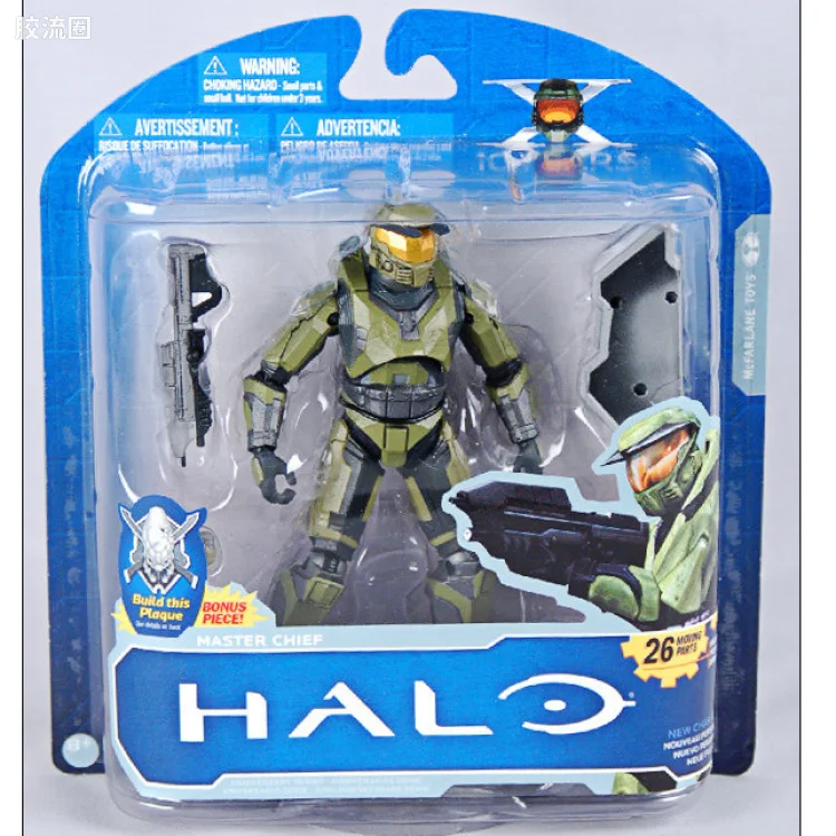 麦克法兰游戏与动画系列 HALO: ANNIVERSARY SERIES 1 MASTER CHIEF (HALO: COMBAT EVOLVED)