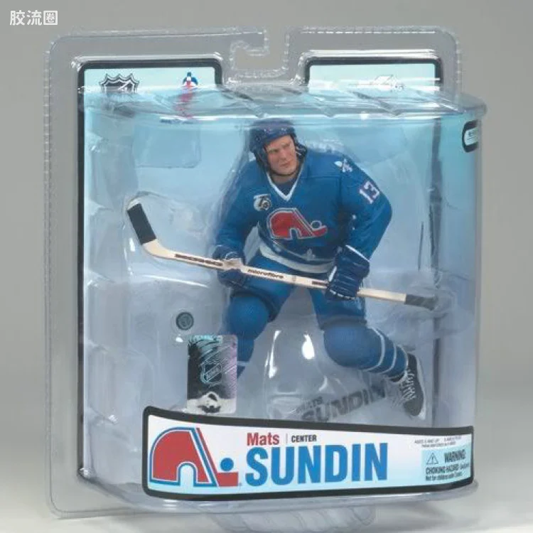 麦克法兰NHL冰球系列玩具 第18代 MATS SUNDIN 2 (NORDIQUES)
