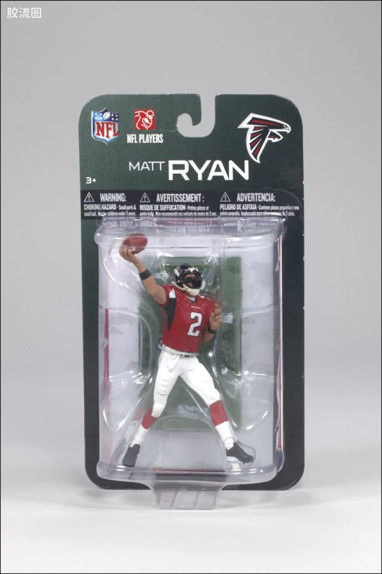 麦克法兰NFL美式足球系列玩具 3寸系列第7代 MATT RYAN