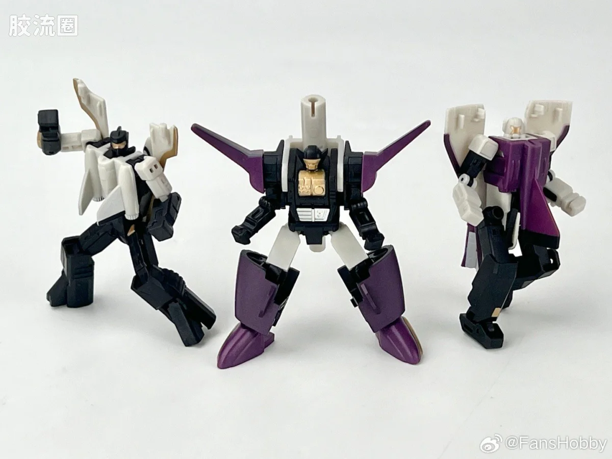 FansHobby变形玩具系列 MB系列 MB-26B 紫剑小队 THE PURPLE SABER TEAM