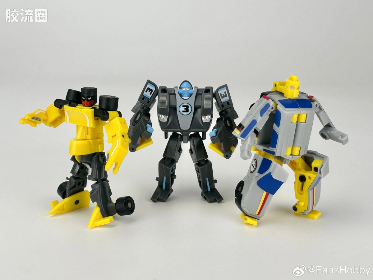 FansHobby变形玩具系列 MB系列 MB-27 盾小队 THE SHIELD TEAM