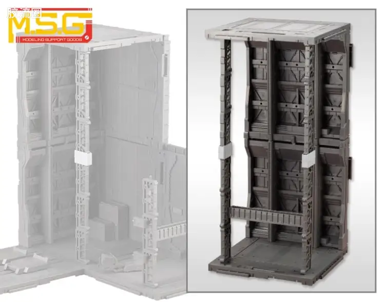 寿屋 M.S.G 模型配件 Mechanical base MB-43 格纳库R A