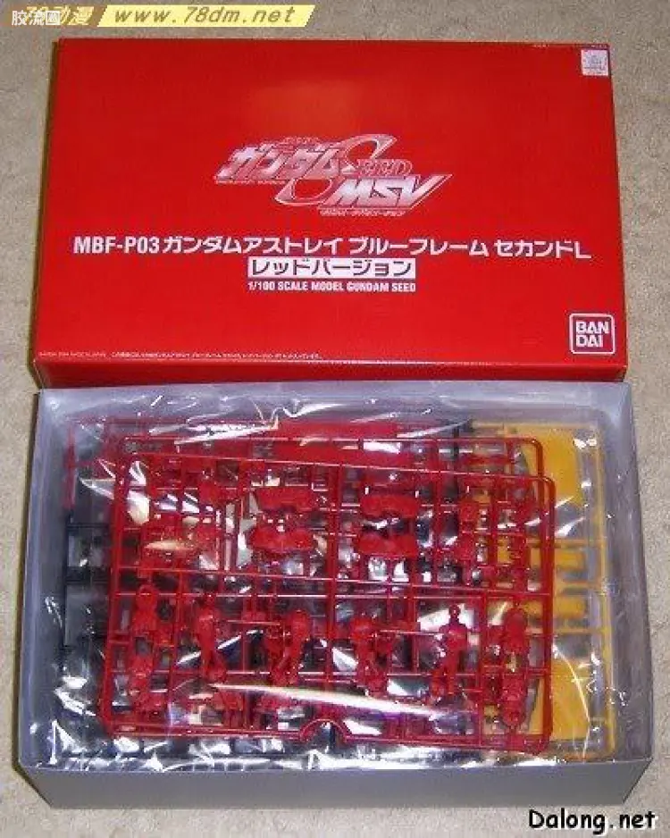 机动战士高达SEED SEED 1/100 其他限定版 MBF-P03 ASTRAY RED FRAME 