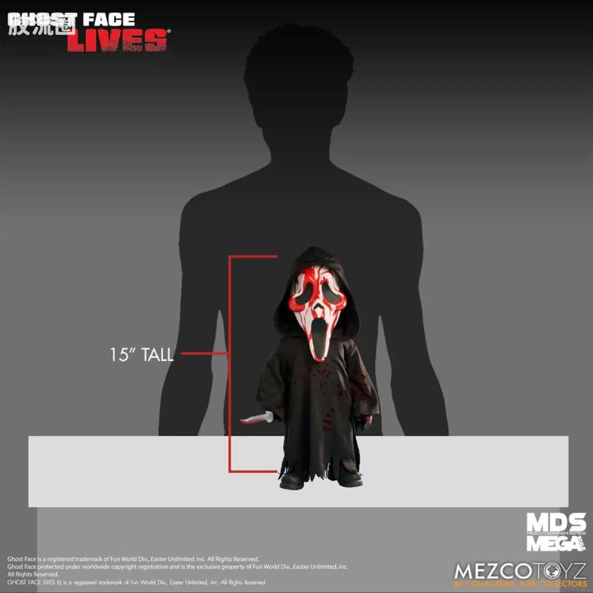 Mezco 大尺寸系列 巨大系列 血腥鬼脸 - 图片