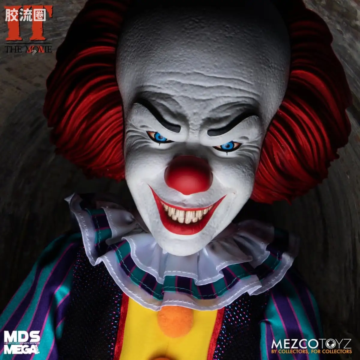 Mezco 大尺寸系列 巨大系列 90年电影 小丑回魂 佩尼怀斯 - 图片