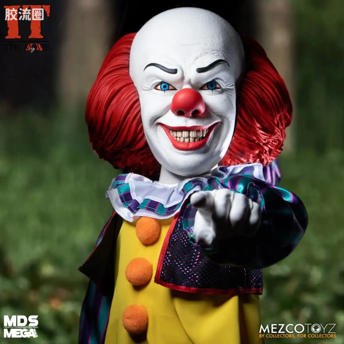 Mezco 大尺寸系列 巨大系列 90年电影 小丑回魂 佩尼怀斯 - 图片