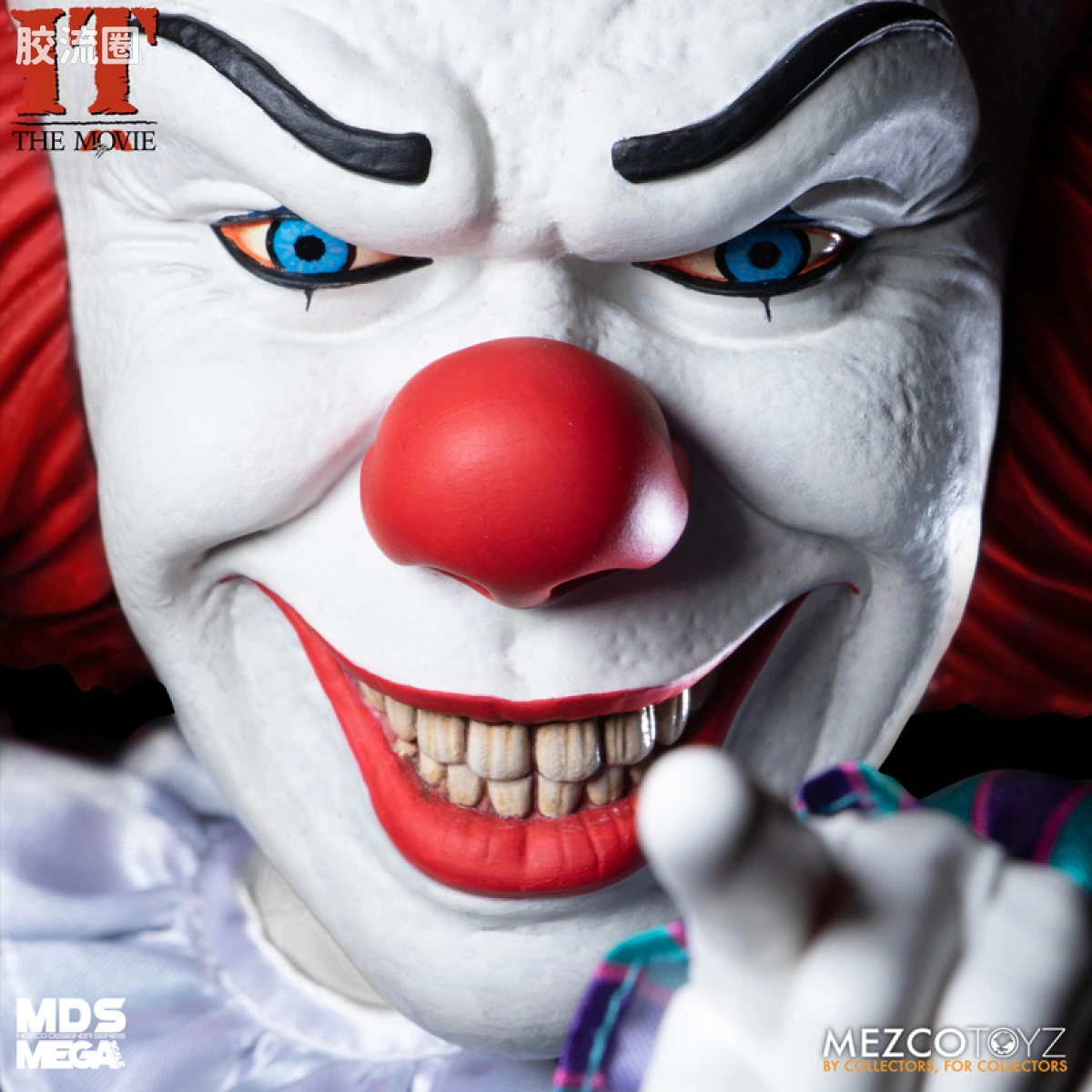 Mezco 大尺寸系列 巨大系列 90年电影 小丑回魂 佩尼怀斯 - 图片