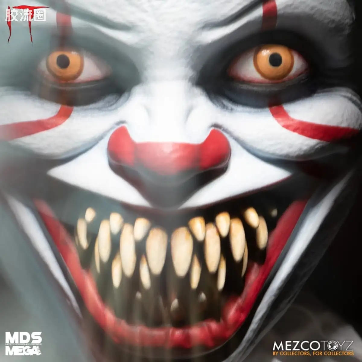 Mezco 大尺寸系列 巨大系列 小丑回魂 发声邪恶小丑潘尼怀斯 - 图片