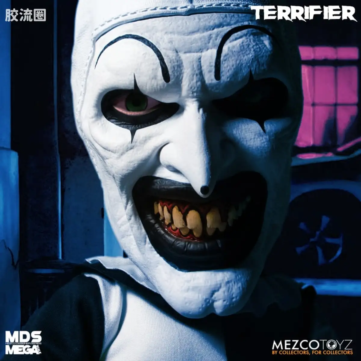 Mezco 大尺寸系列 巨大系列 断魂小丑 发声版 小丑亚特 - 图片