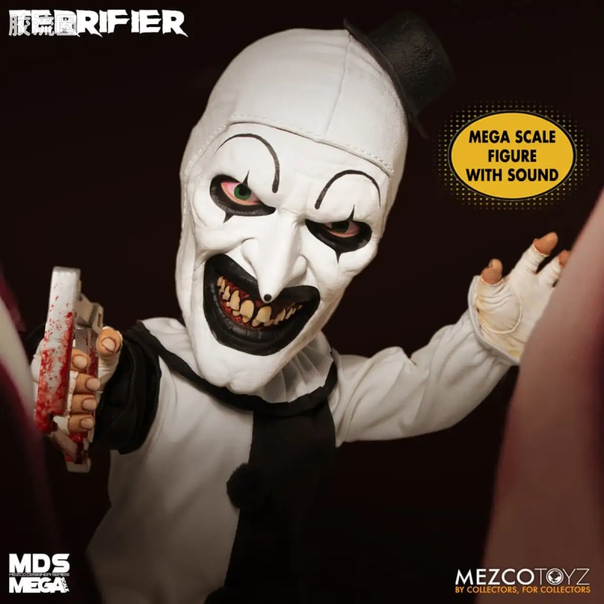 Mezco 大尺寸系列 巨大系列 断魂小丑 发声版 小丑亚特 - 图片