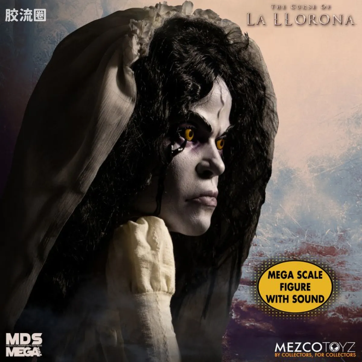 Mezco 大尺寸系列 巨大系列 电影 哭泣的女人的诅咒 哭泣鬼 - 图片