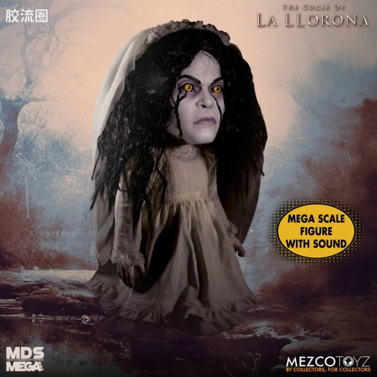 Mezco 大尺寸系列 巨大系列 电影 哭泣的女人的诅咒 哭泣鬼 - 图片