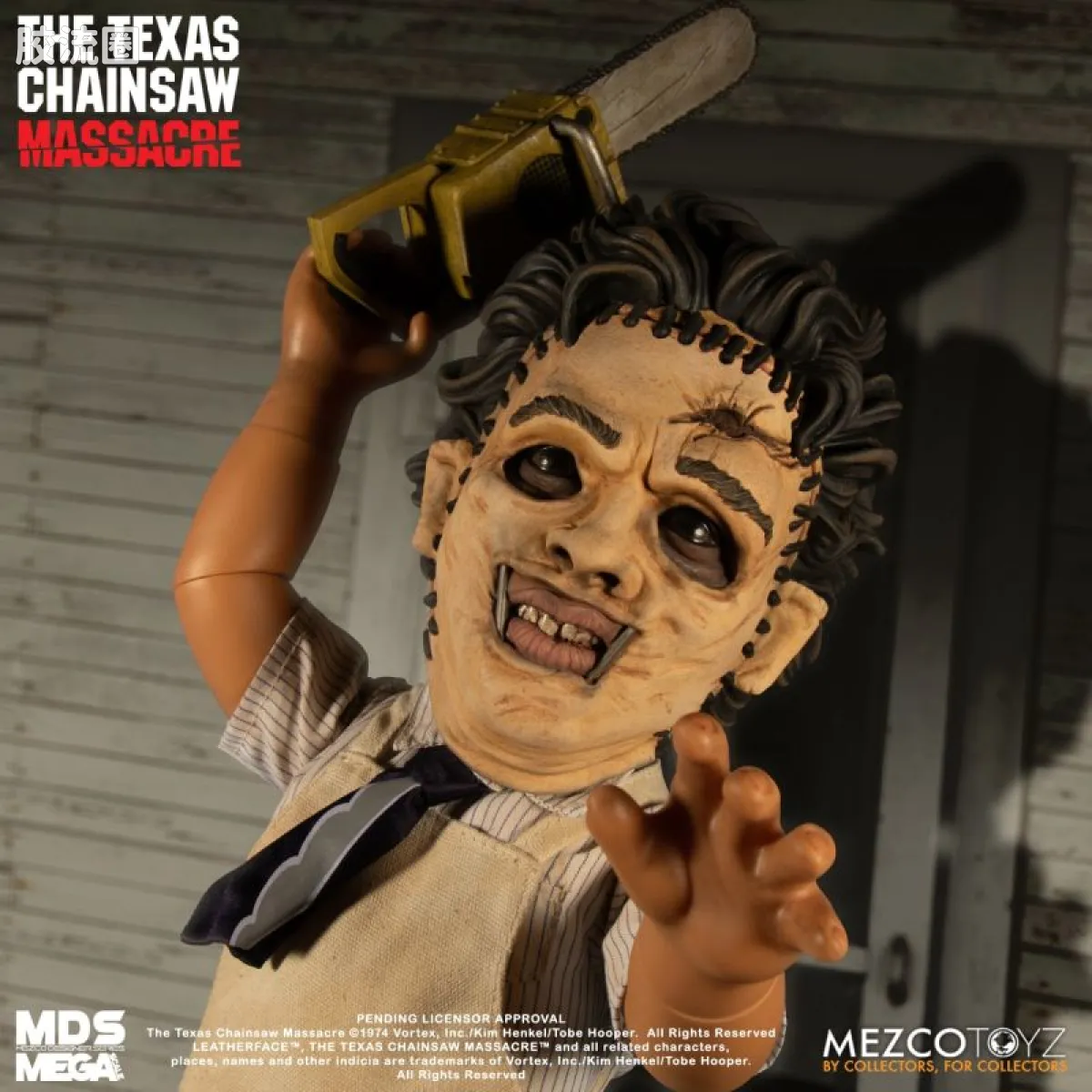 Mezco 大尺寸系列 巨大系列 电影 德州电锯杀人狂 皮脸 - 图片