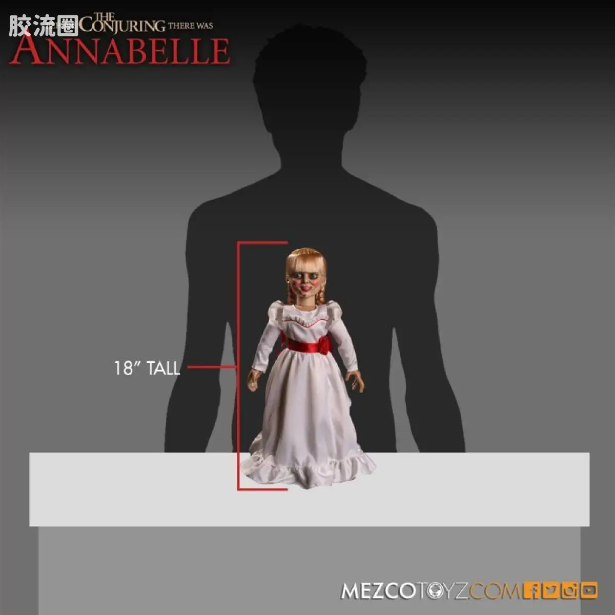 Mezco 娃娃系列 洋娃娃 电影 招魂 安娜贝尔 - 图片