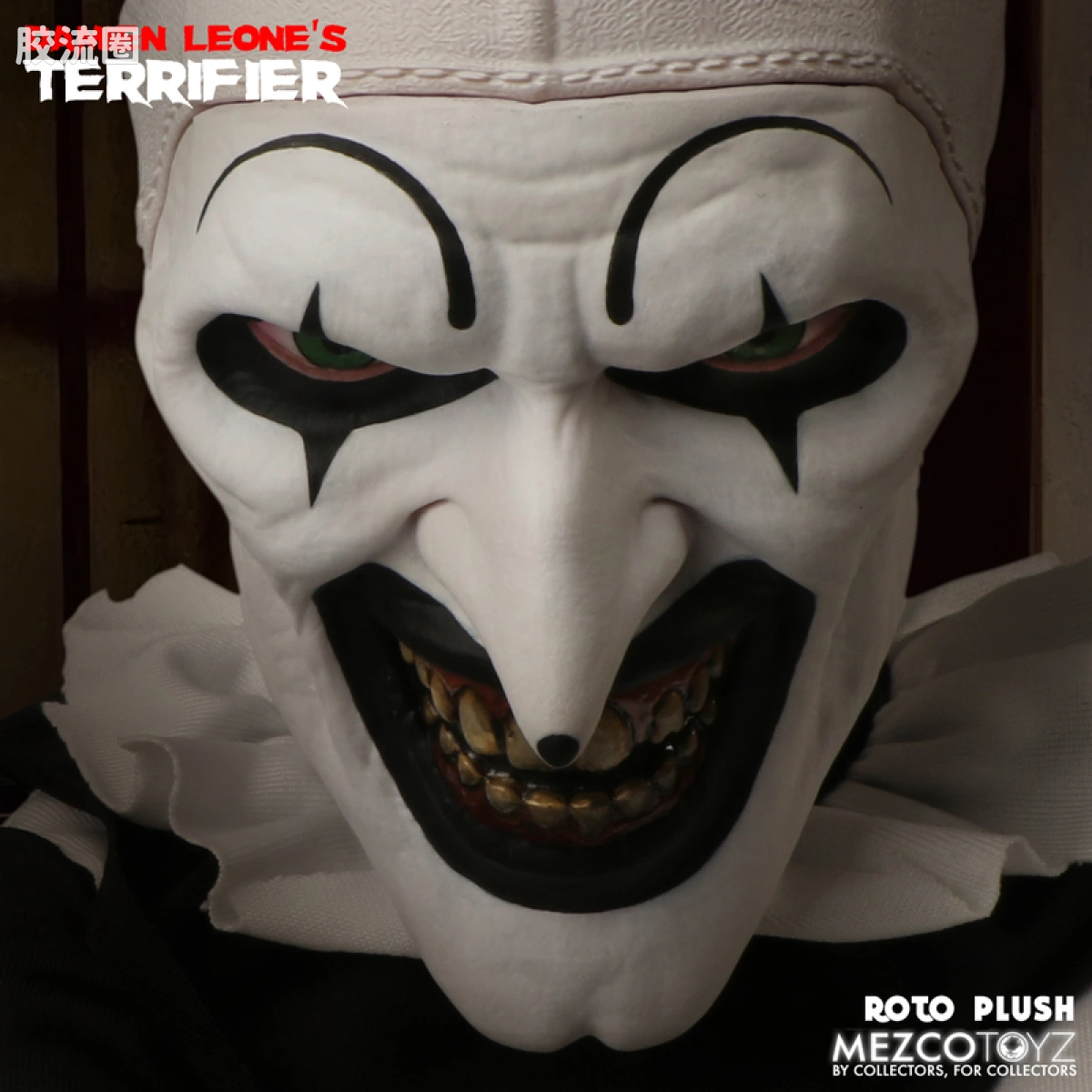 Mezco 娃娃系列 Roto Plush/毛绒玩偶系列 断魂小丑 小丑亚特 - 图片