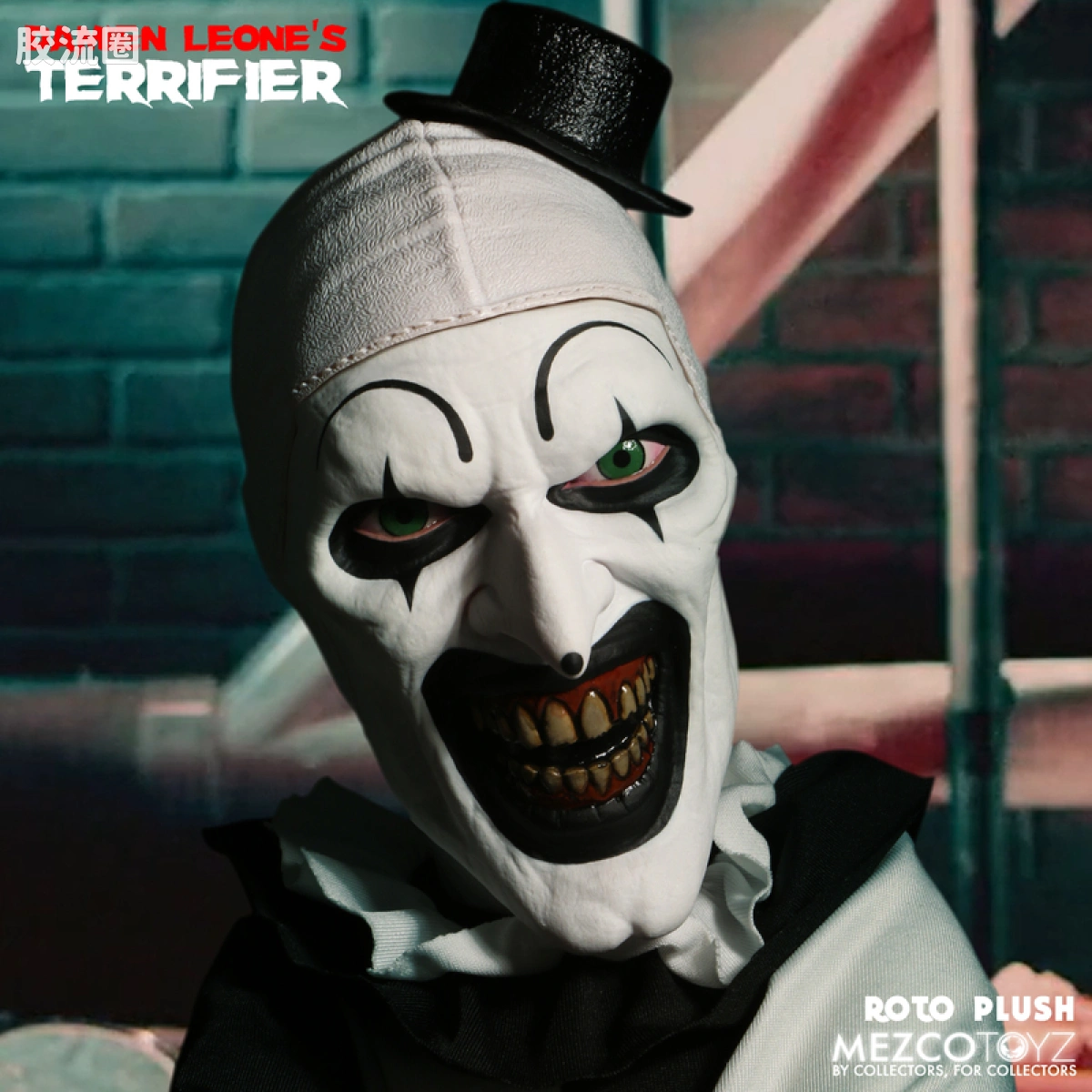 Mezco 娃娃系列 Roto Plush/毛绒玩偶系列 断魂小丑 小丑亚特 - 图片