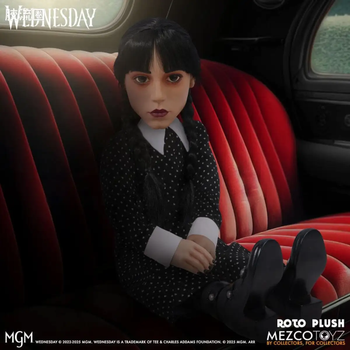 Mezco 娃娃系列 Roto Plush/毛绒玩偶系列 星期三 - 图片