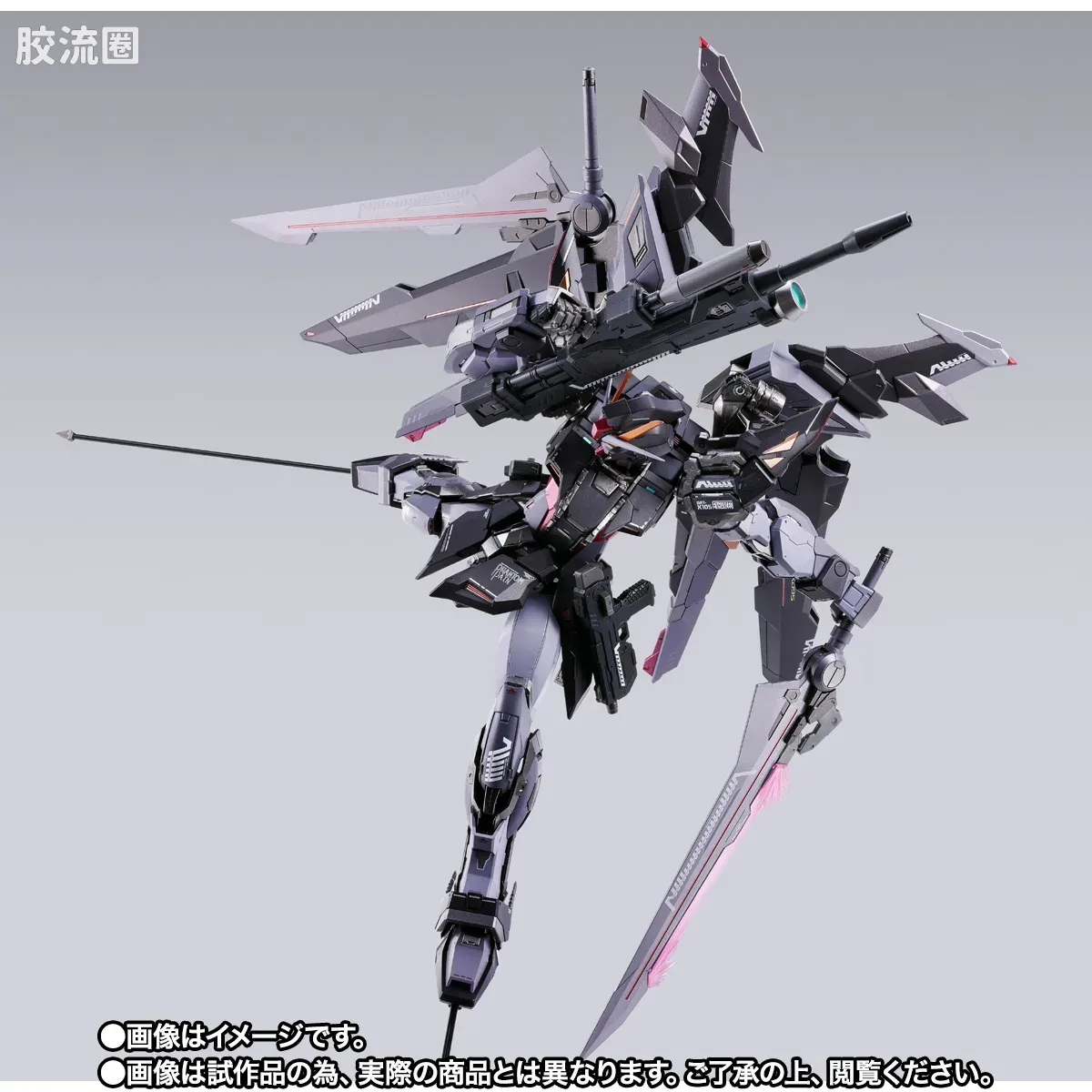 METAL BUILD 限定版 漆黑强袭高达（20周年纪念配色） - 图片