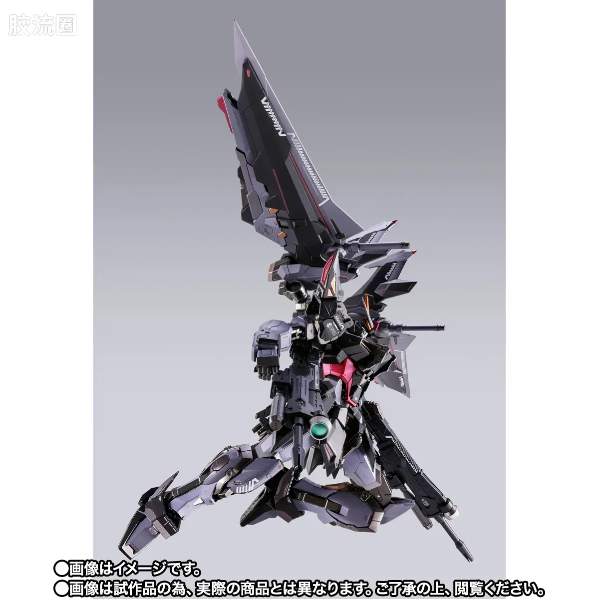METAL BUILD 限定版 漆黑强袭高达（20周年纪念配色） - 图片