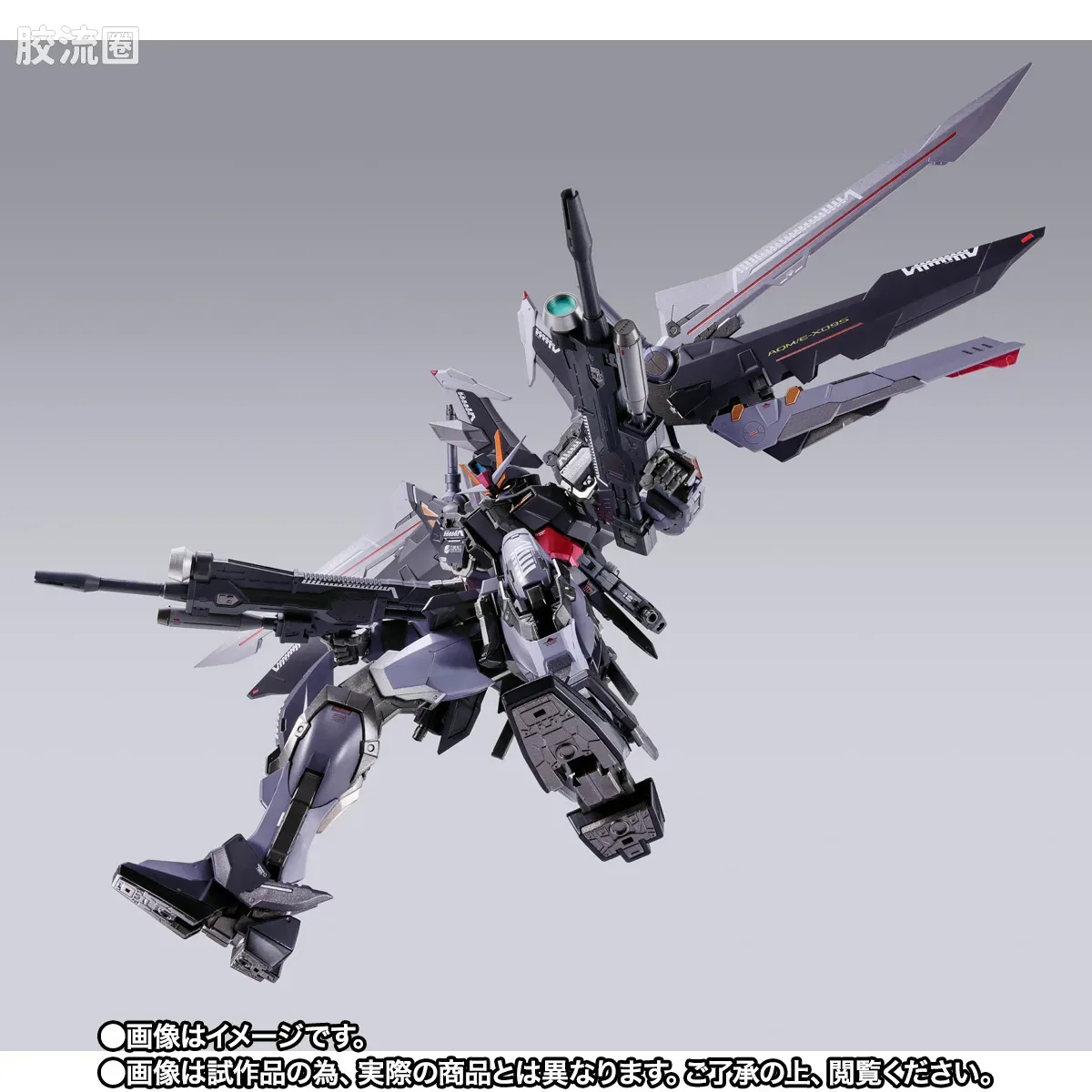 METAL BUILD 限定版 漆黑强袭高达（20周年纪念配色） - 图片
