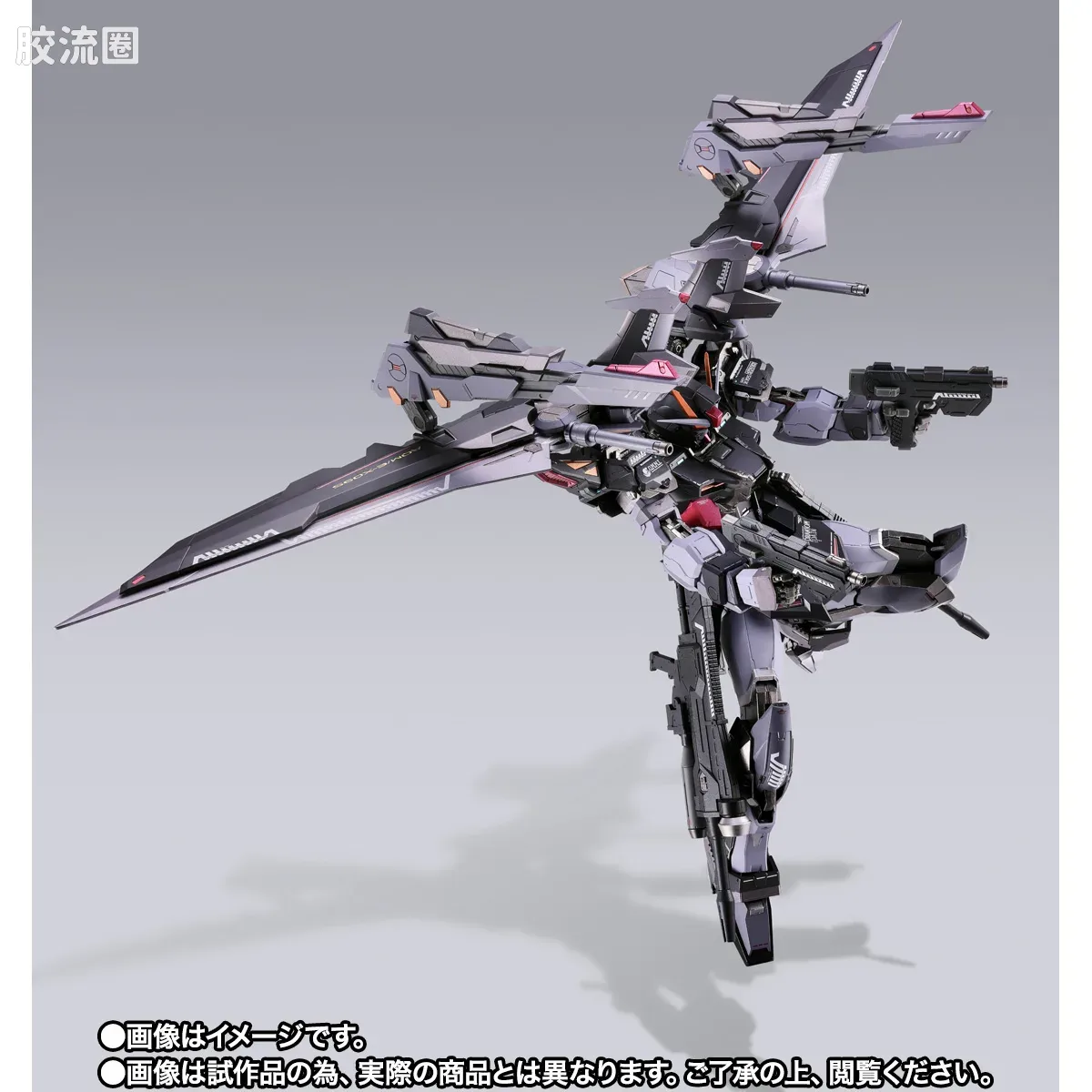 METAL BUILD 限定版 漆黑强袭高达（20周年纪念配色） - 图片