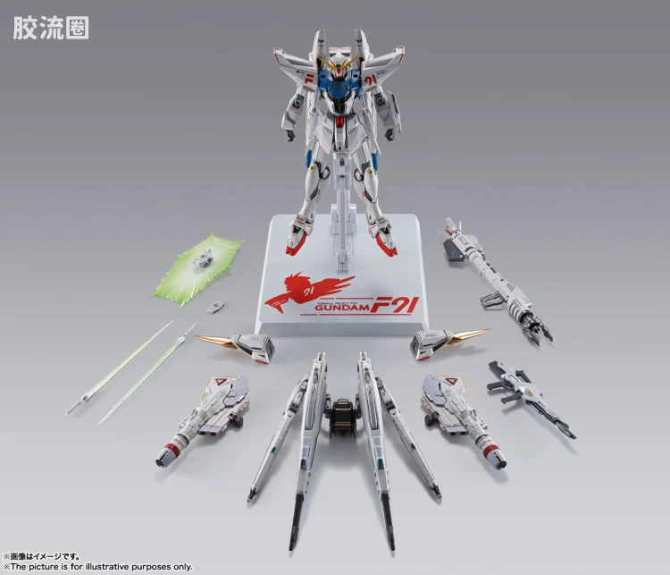 METAL BUILD 普通版 F91高达 Chronicle White Ver. + MSV 扩充武裝 - 图片