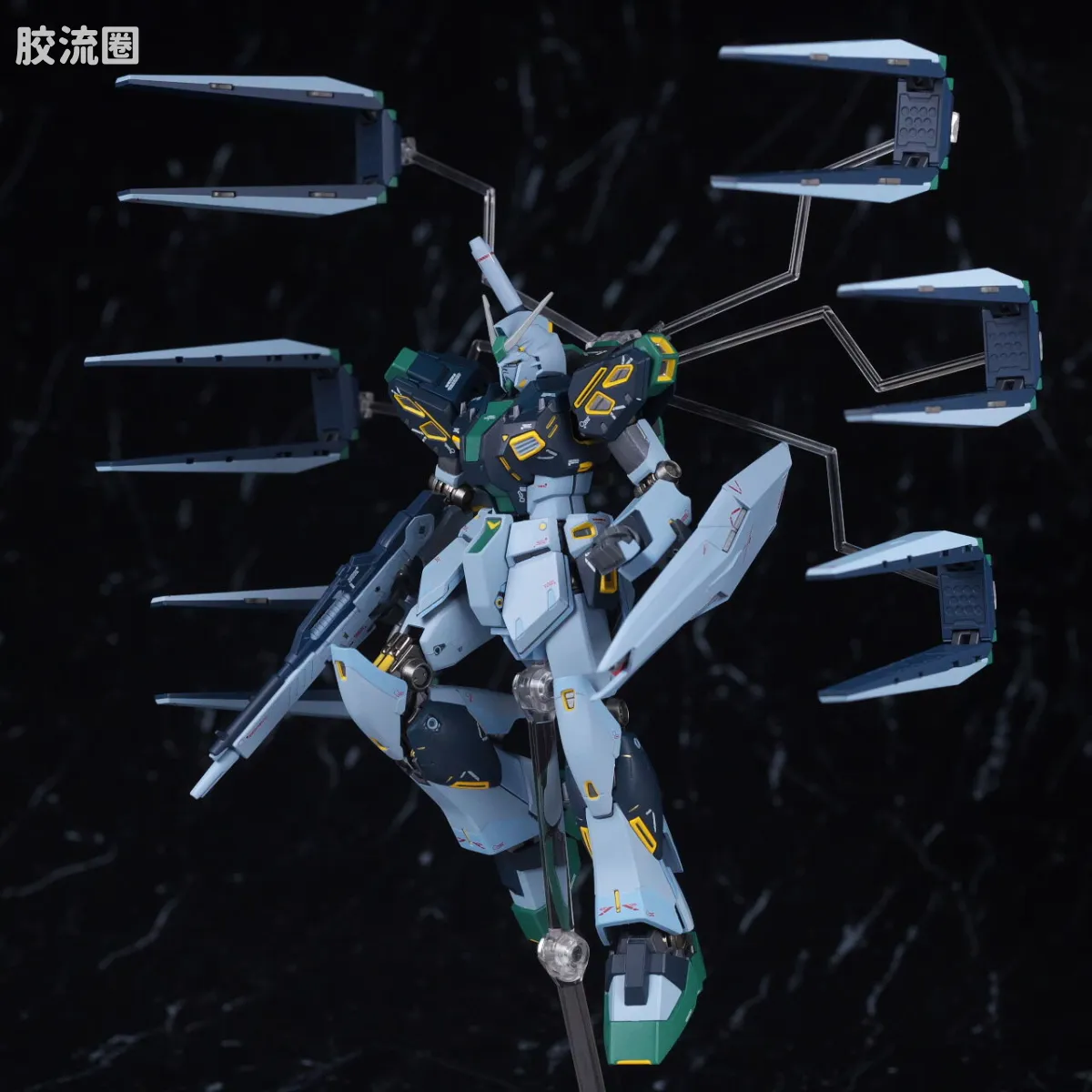 METAL ROBOT魂 Ka signature 量产型ν高达（Fin·Funnel装备） - 图片