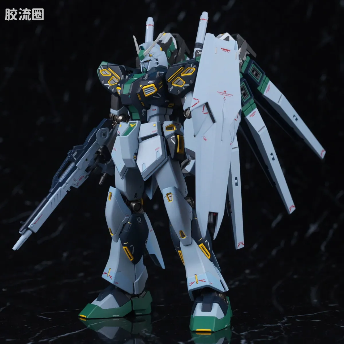 METAL ROBOT魂 Ka signature 量产型ν高达（Fin·Funnel装备） - 图片