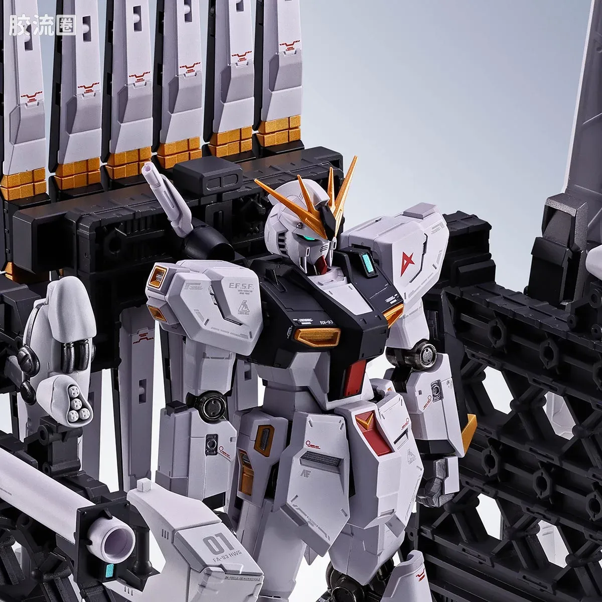 METAL ROBOT魂 限定及特别版 ν高达专用 HWS & 展示配件套装 - 图片