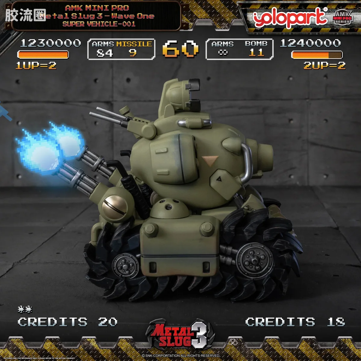YOLOPARK 预组装模型 AMK MINI PRO系列 合金弹头系列 - 图片