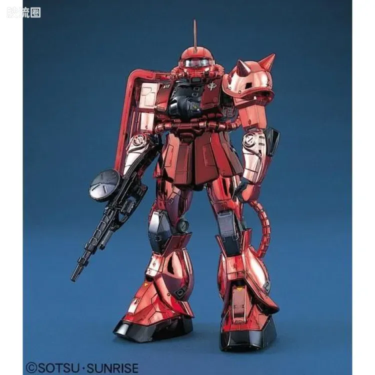 MG 彩色电镀版 MS-06S 指挥官型扎古Ⅱ[夏亚·阿兹纳布尔专用机] 彩色电镀版 - 图片
