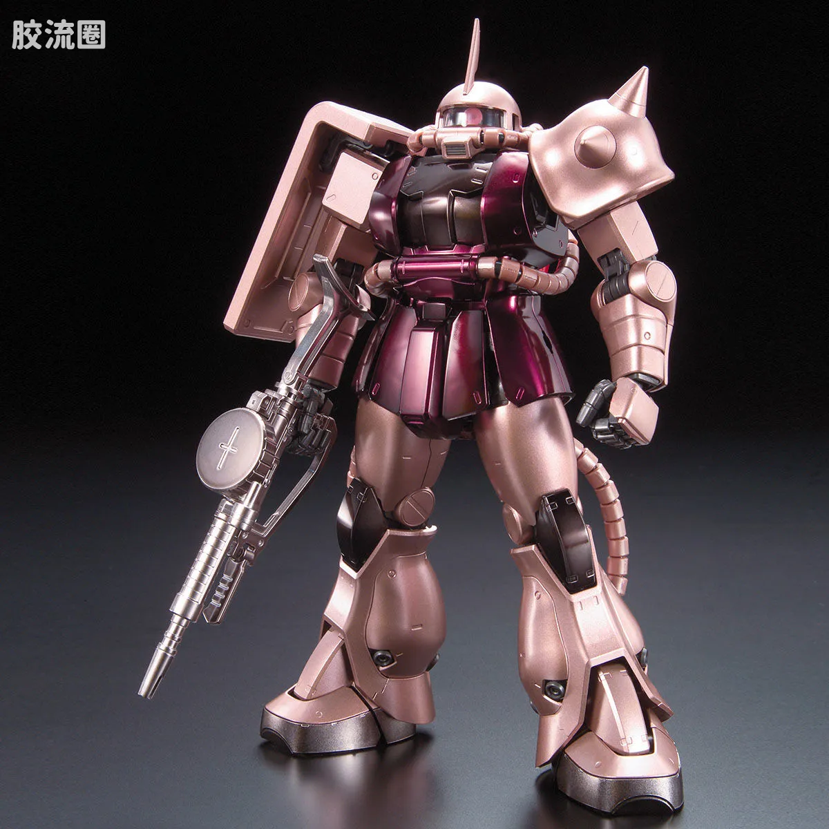 MG 限定电镀版 夏亚专用扎古 II v2.0 Extra Finish电镀版 - 图片
