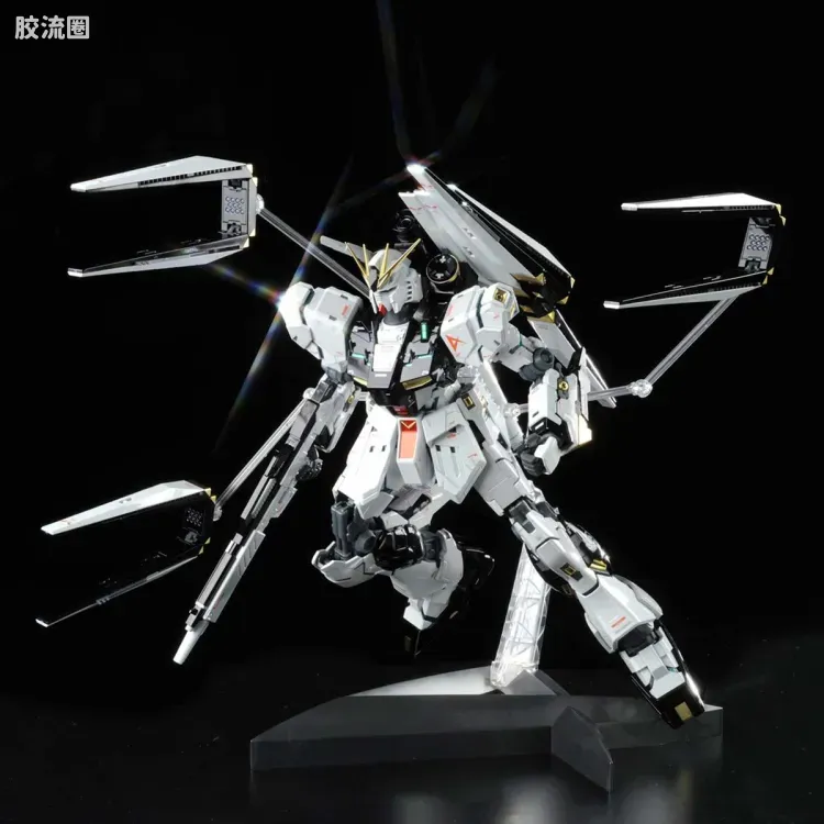 MG 彩色电镀版 RX-93 V高达 ver.ka 钛版 - 图片