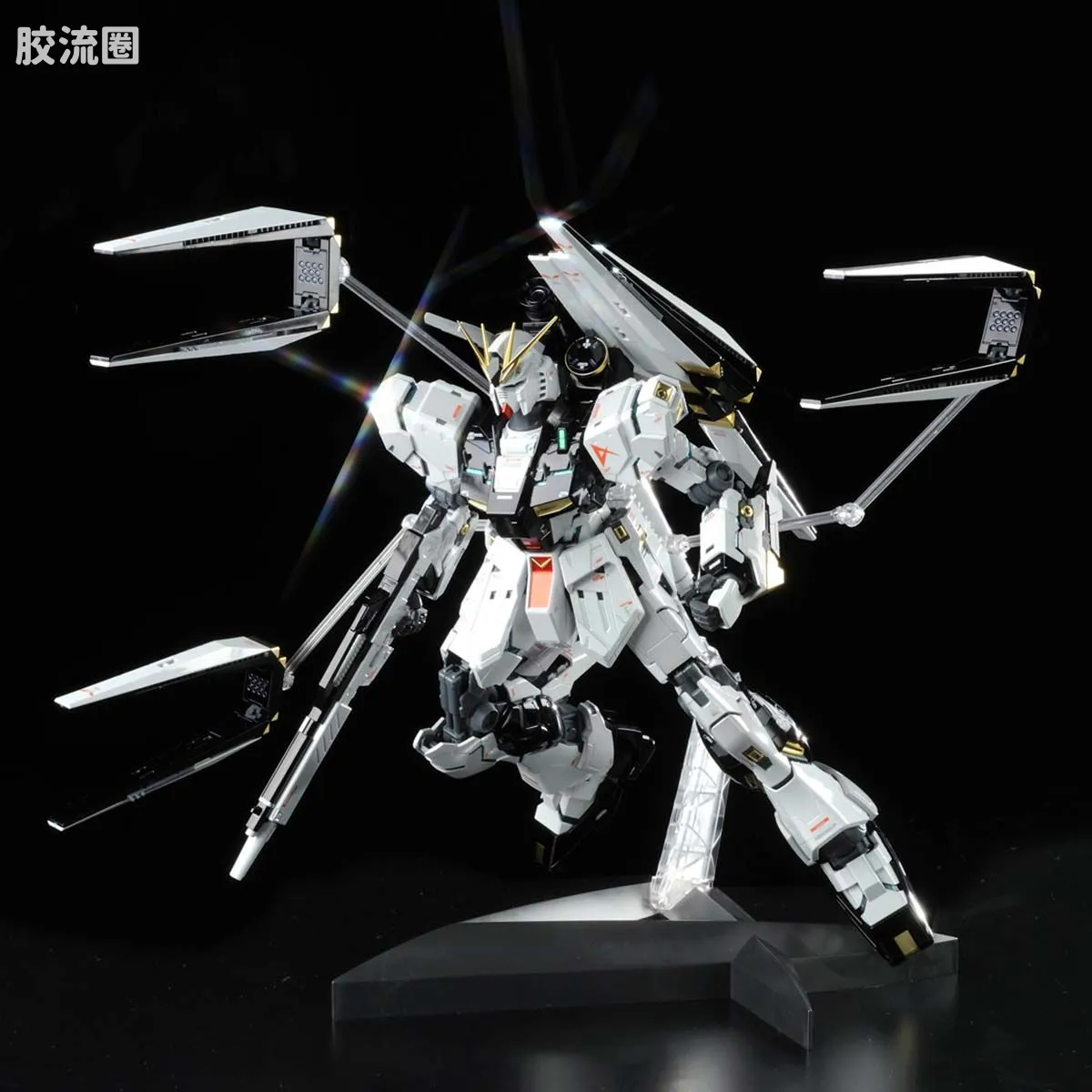 MG 彩色电镀版 RX-93 V高达 ver.ka 钛版 - 图片
