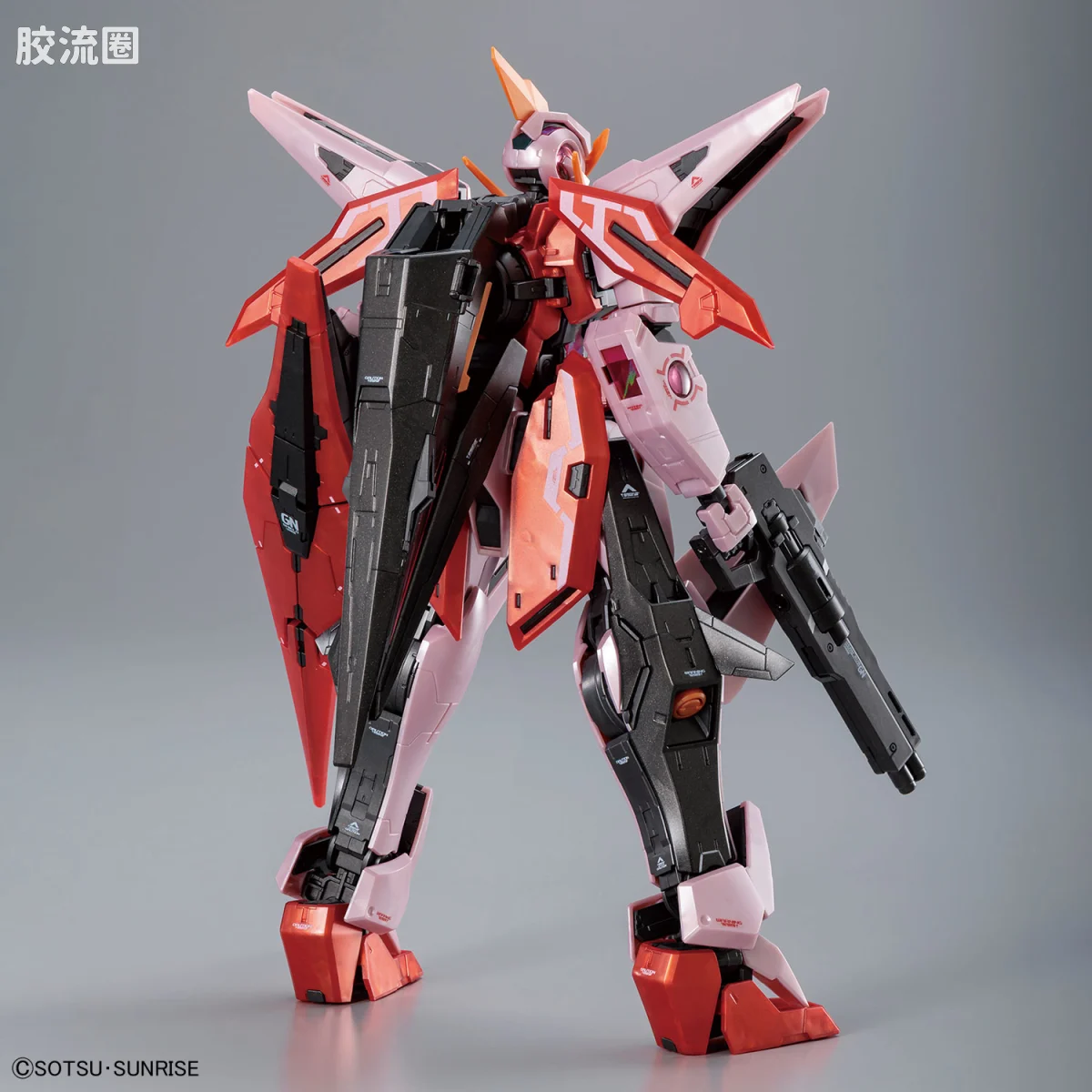 MG 其他限定版 主天使高达（Trans-Am模式）[金属光泽注塑] - 图片
