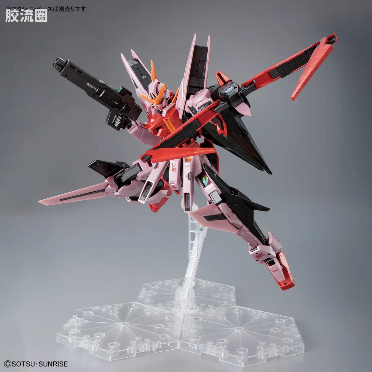MG 其他限定版 主天使高达（Trans-Am模式）[金属光泽注塑] - 图片