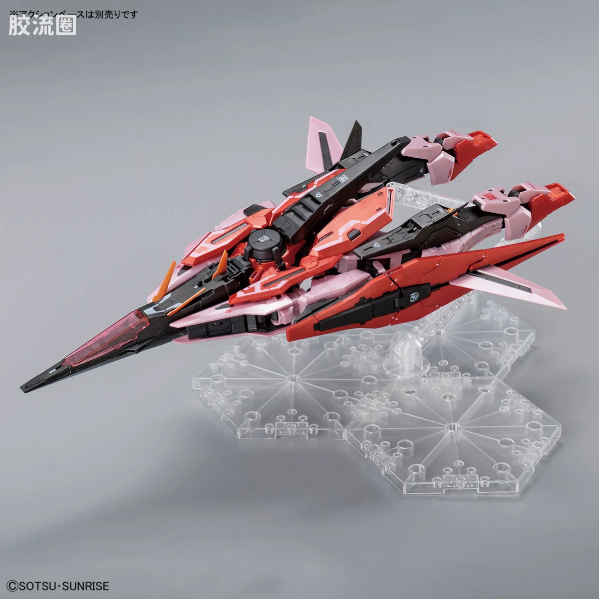 MG 其他限定版 主天使高达（Trans-Am模式）[金属光泽注塑] - 图片
