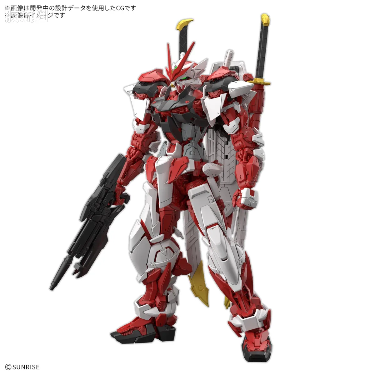 MG 普通版 自由异端高达 红色机 - 图片