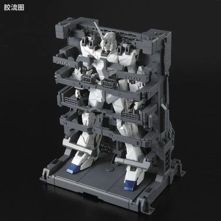 MG 官方豪华版 独角兽高达 HD color版+格纳库 - 图片