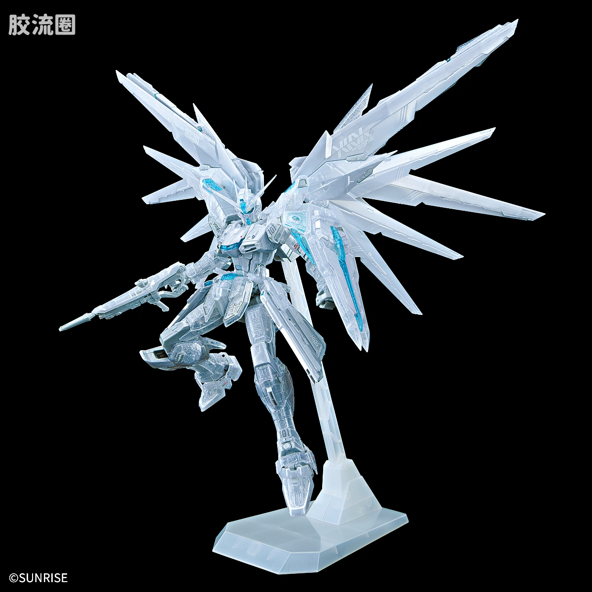 MG 其他限定版 自由高达 Ver.2.0（金属透明白配色） - 图片