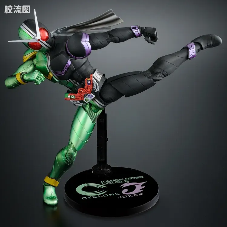 Figure-rise系列&其它万代人形拼装综合 MG FIGURE‐RISE 限定及特别版 假面骑士W(疾风王牌形态) - 图片