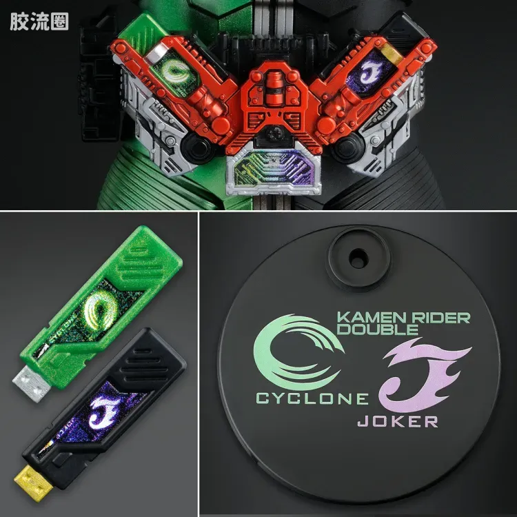 Figure-rise系列&其它万代人形拼装综合 MG FIGURE‐RISE 限定及特别版 假面骑士W(疾风王牌形态) - 图片