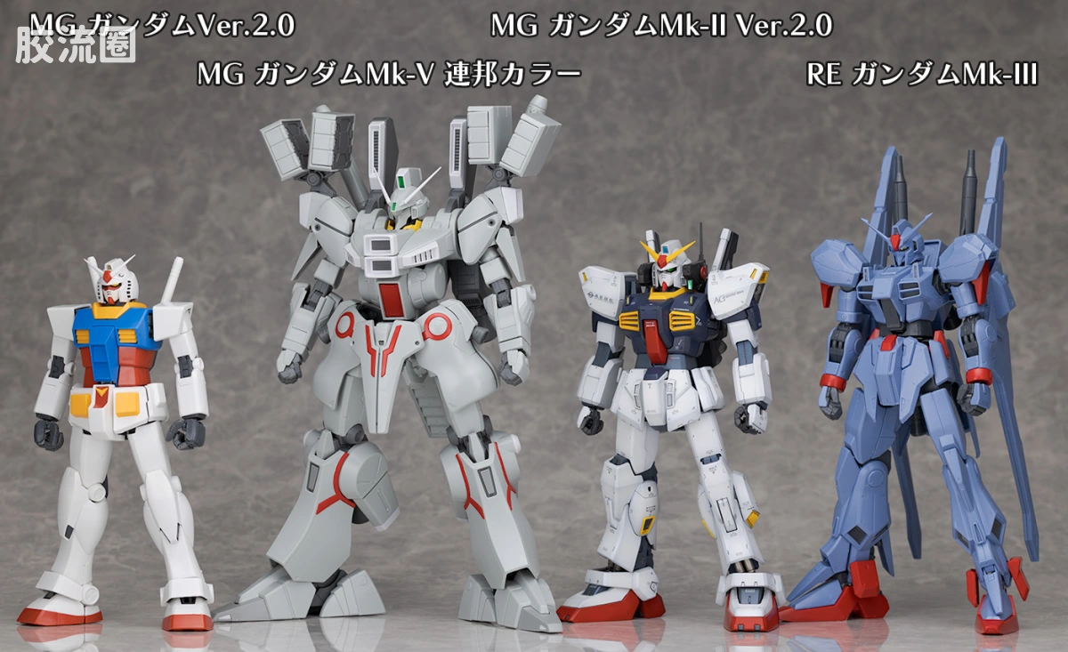 MG 网络限定版 高达Mk-V (联邦配色) - 图片