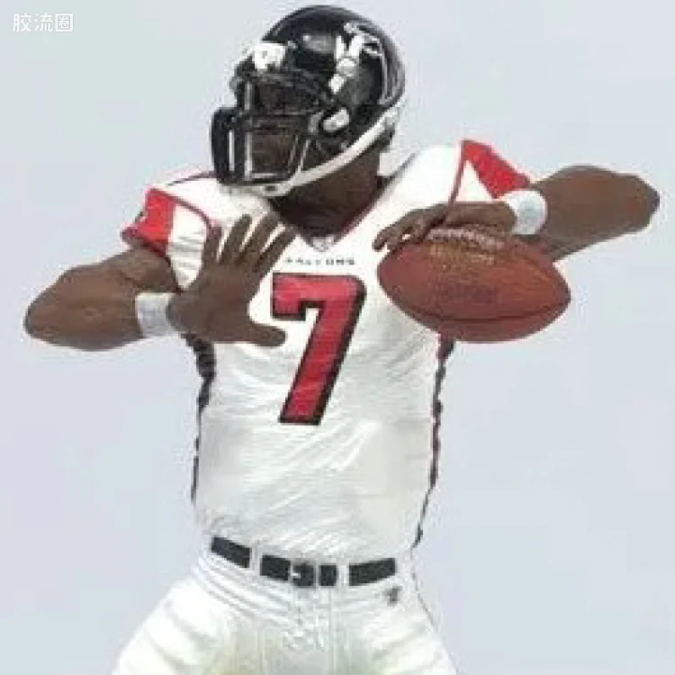 麦克法兰NFL美式足球系列玩具 3寸系列第4代 MICHAEL VICK 2