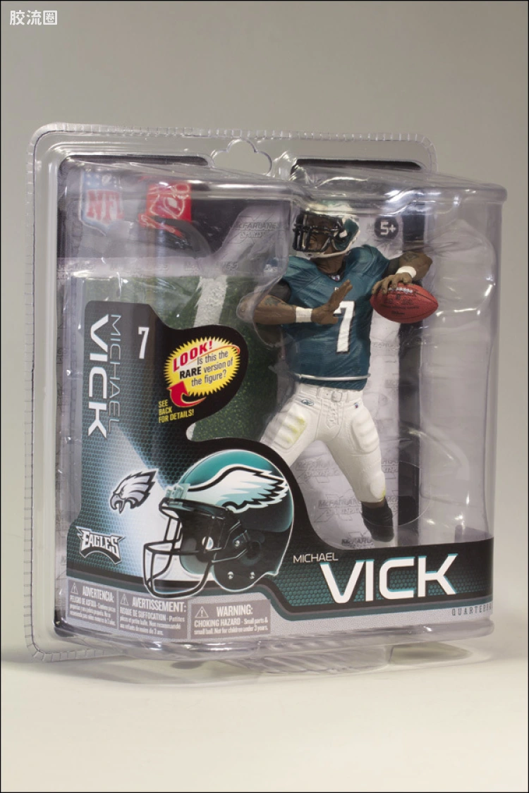 麦克法兰NFL美式足球系列玩具 第28代 MICHAEL VICK 2