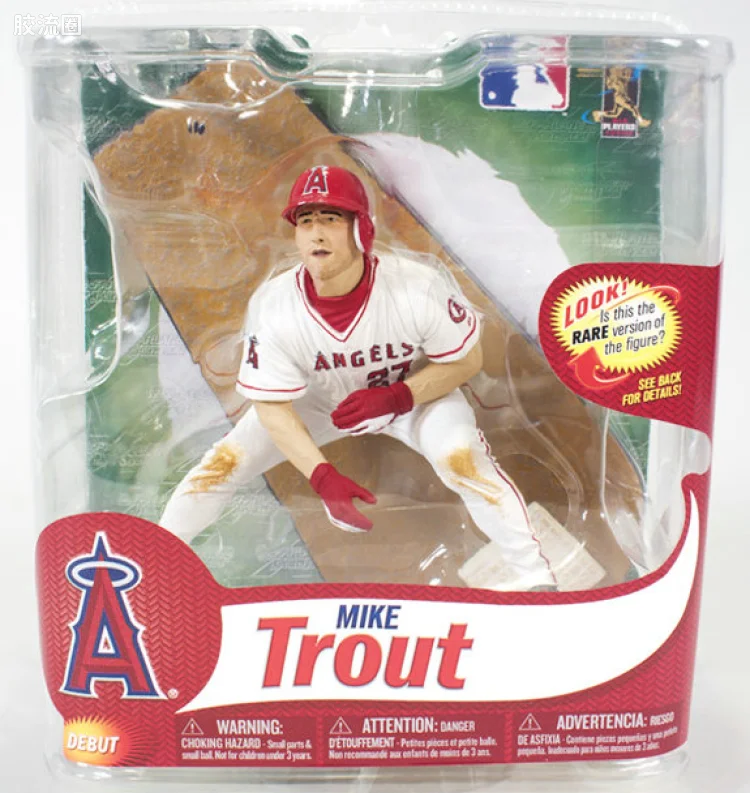麦克法兰MLB棒球系列玩具 第31代 MIKE TROUT
