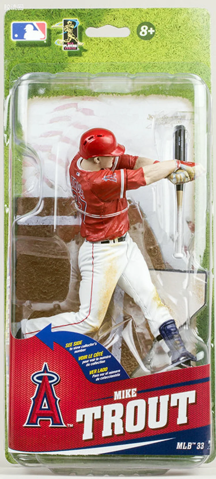 麦克法兰MLB棒球系列玩具 第33代 MIKE TROUT
